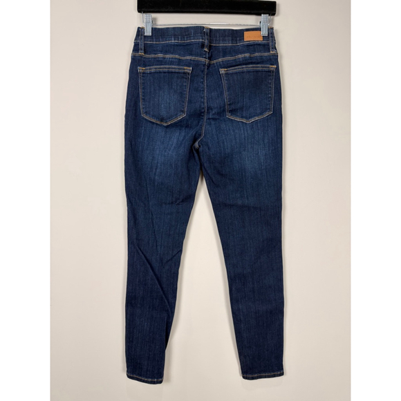 Women's Judy Blue Dark Wash Skinny Jeans Size 7 - Picture 3 of 9
